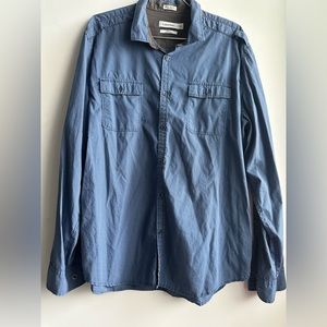 Calvin Klein button up shirt-us xl